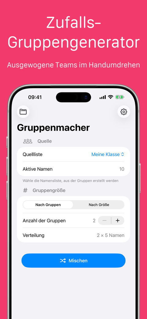 Gruppen erstellen