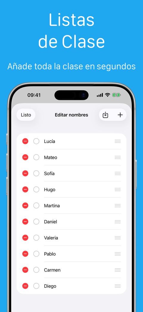 Editor de nombres