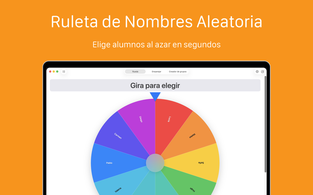 Name Wheel — Mac