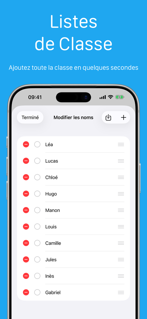 Éditeur de noms